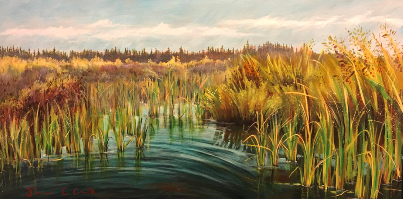 Fort Hills Settling Pond 2, by Shannon Carla King