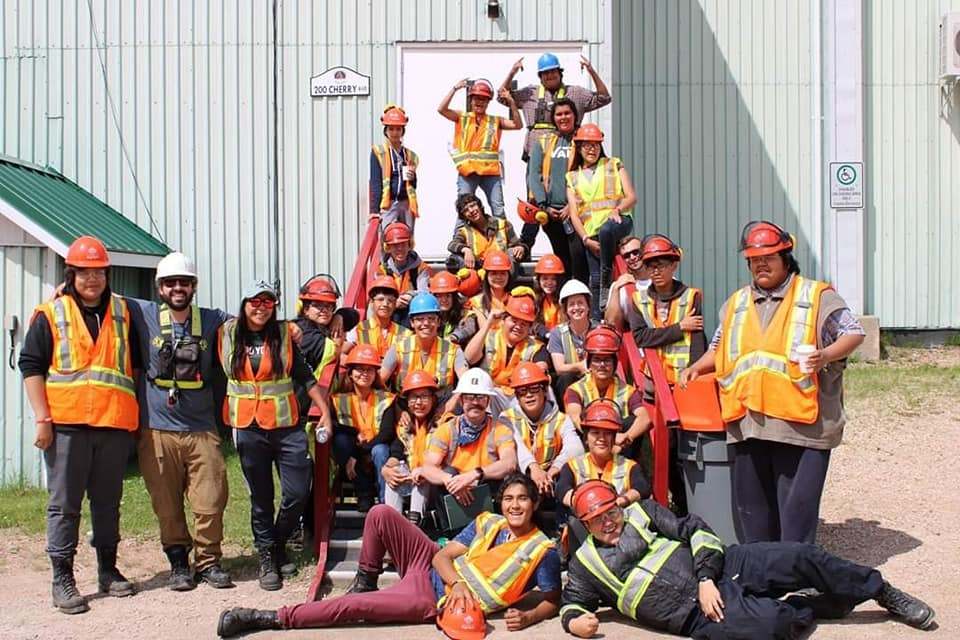 Participants of Trans Mountain's Outland Youth Employment Program (OYEP) in Kamloops, B.C. Photograph courtesy Trans Mountain