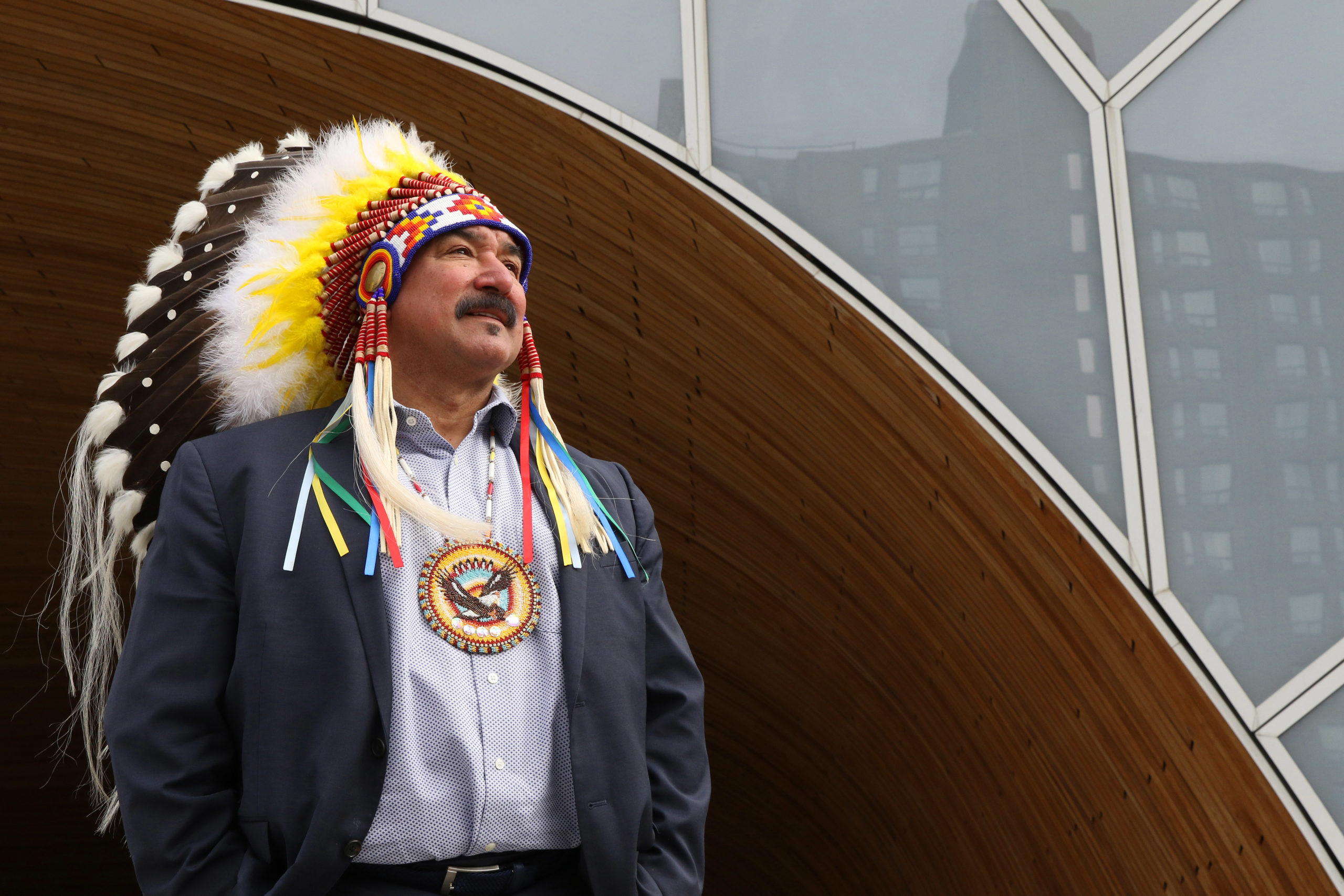 Indigenous Resource Network Executive Director Robert Merasty. Canadian Energy Centre photo by Dave Chidley
Photo for CEC by / Dave Chidley