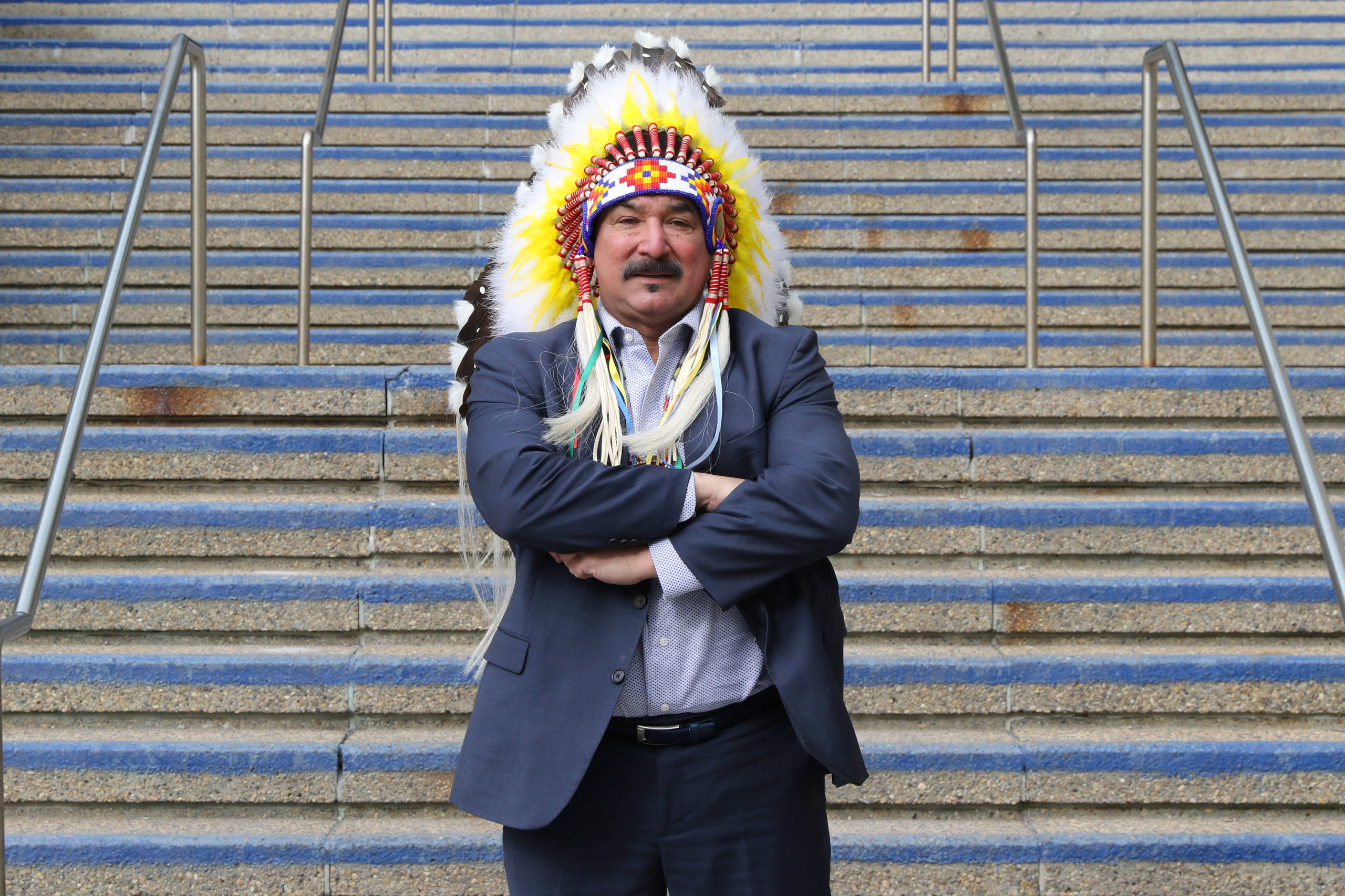 Indigenous Resource Network Executive Director Robert Merasty. Canadian Energy Centre photo by Dave Chidley
Photo for CEC by / Dave Chidley