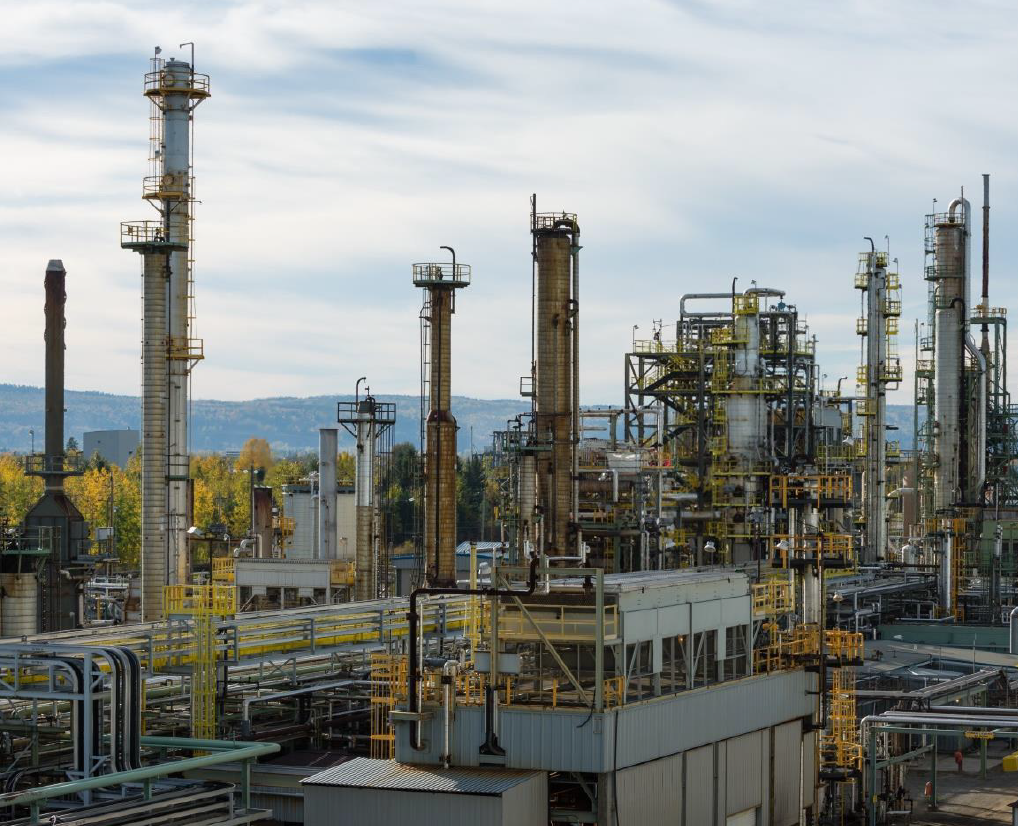 The Prince George Refinery. Photo courtesy Tidewater Midstream
