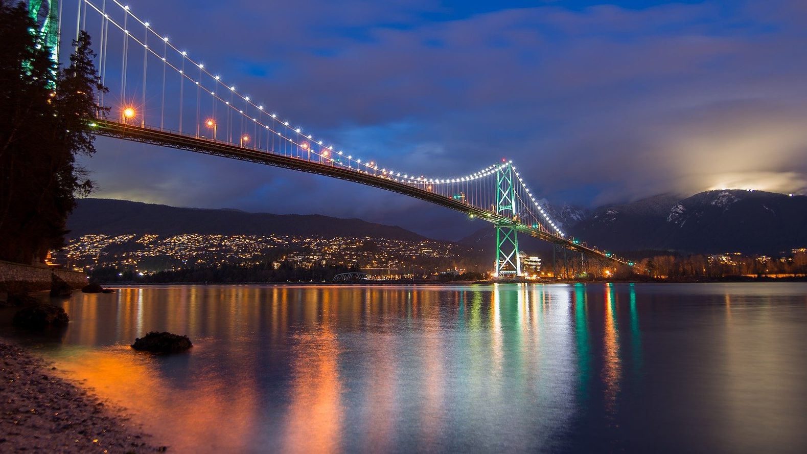 Lion's Gate Bridge in Vancouver, B.C.