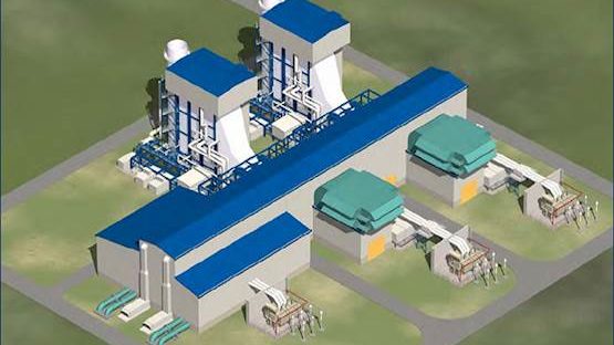 Artist's rendering of the Cascade Power Project, which is being built in a joint partnership between six Alberta First Nations. Photograph Supplied for Canadian Energy Centre