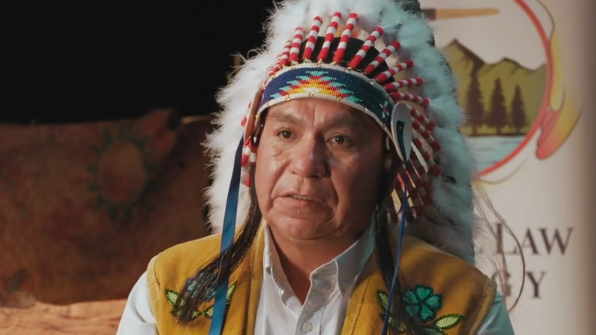 Chief Alvin Francis of the Nekaneet First Nation and president of Natural Law Energy. Photograph supplied for Canadian Energy Centre