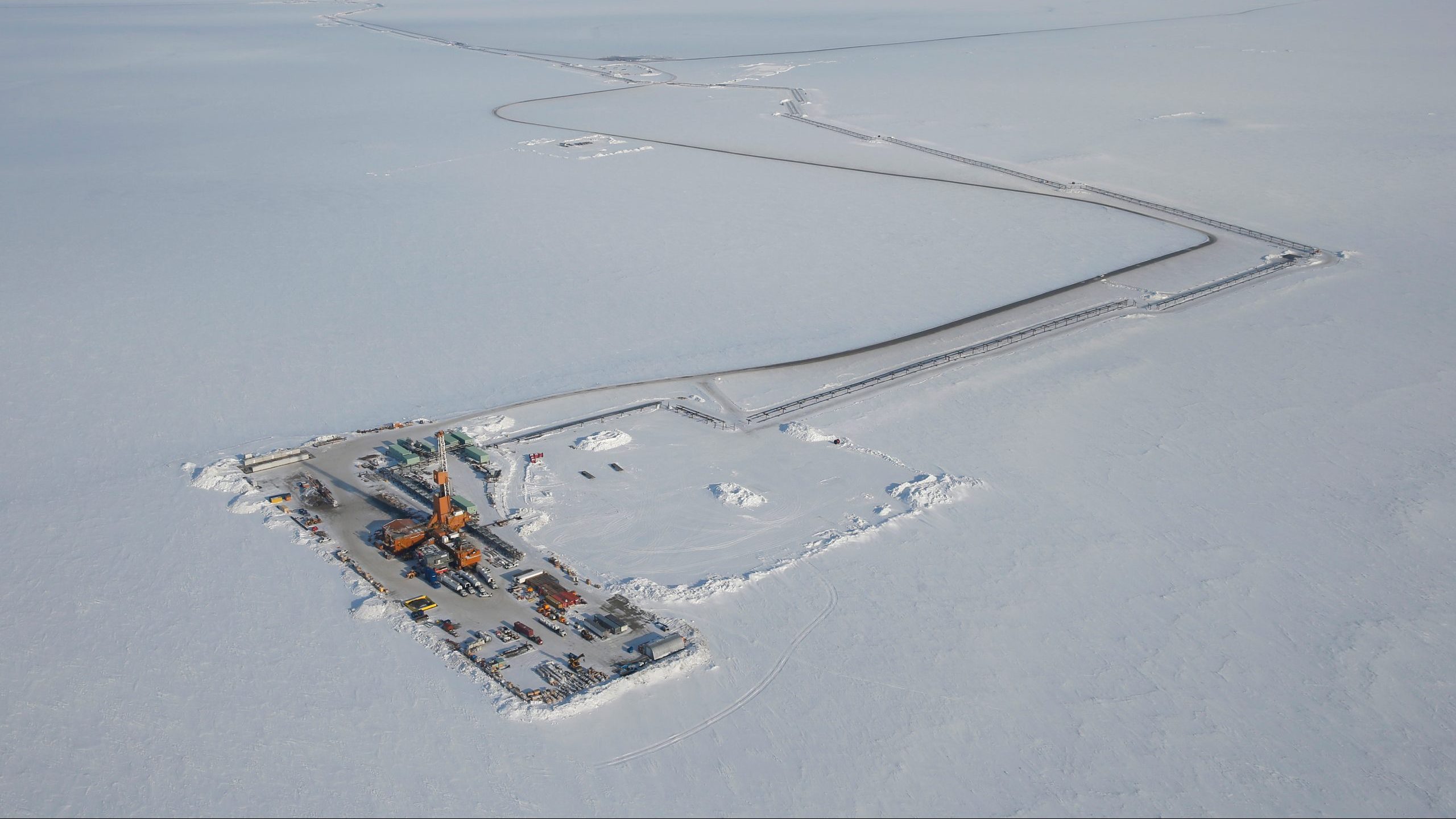 ConocoPhillips operations on Alaska's North Slope. Photo courtesy ConocoPhillips