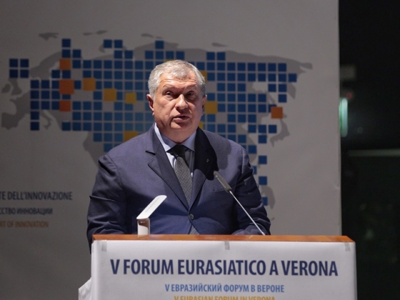 Rosneft CEO Igor Sechin. Photograph courtesy Rosneft