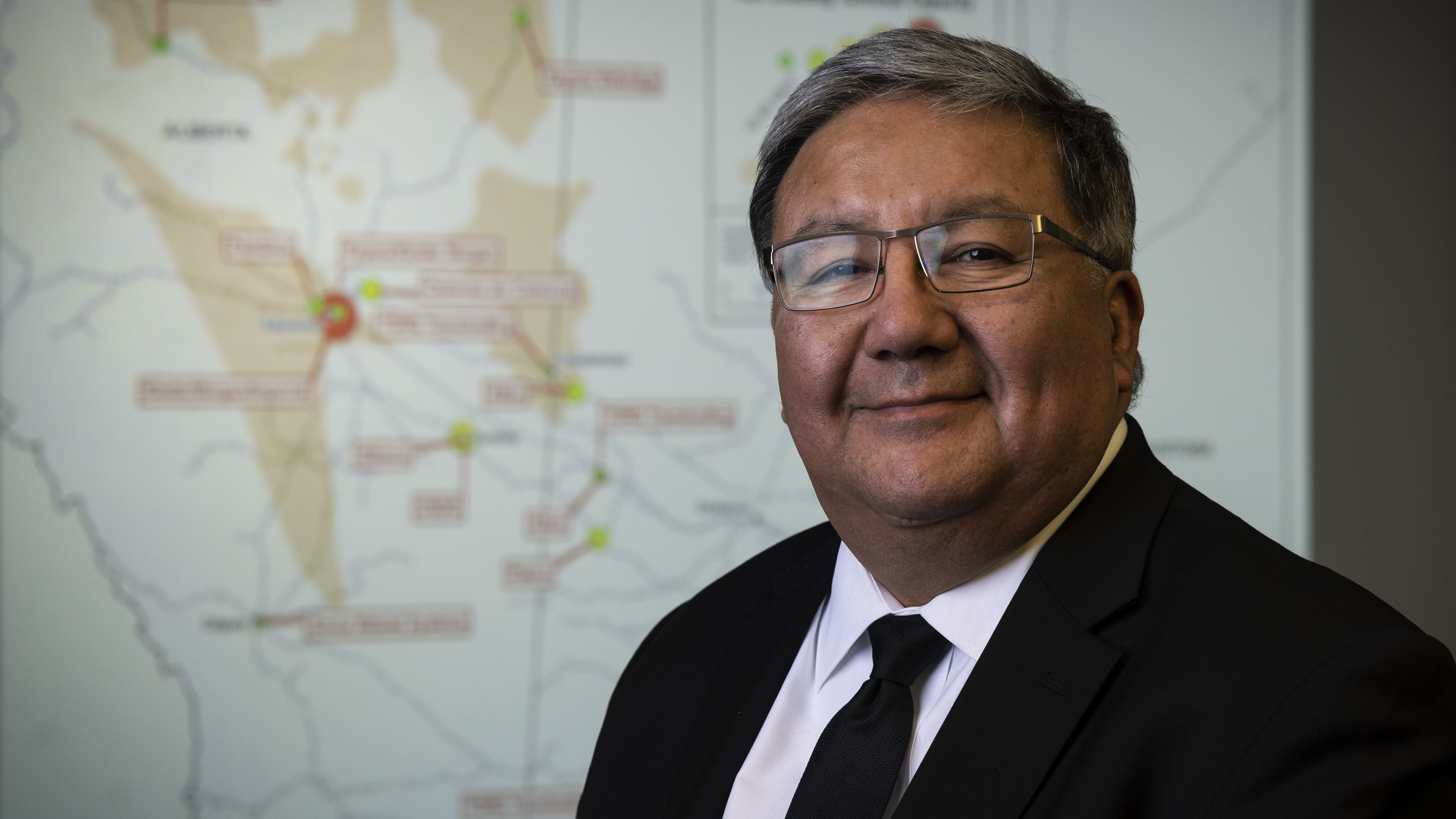 Dale Swampy, founder of the National Coalition of Chiefs. Photograph for Canadian Energy Centre