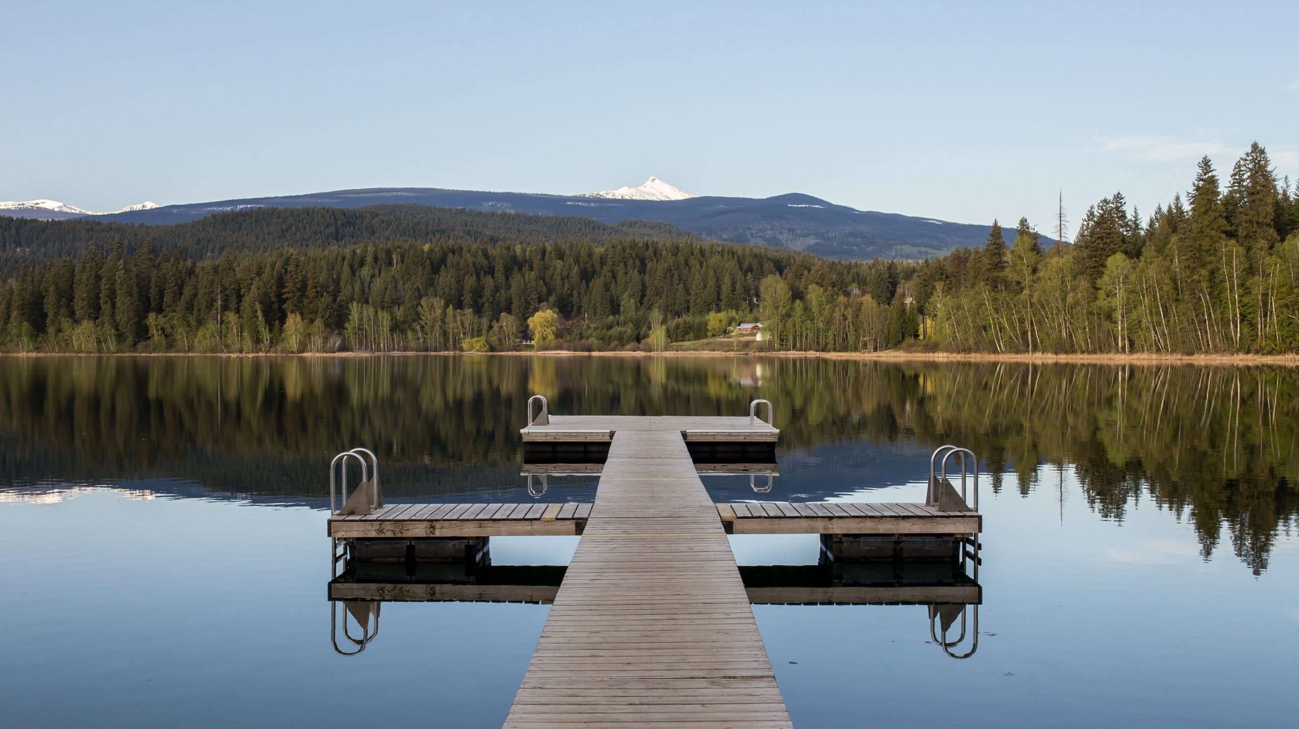A dock sits on Dutch Lake in the District of Clearwater, about 125 kilometres north of Kamloops. Photograph supplied for Canadian Energy Centre