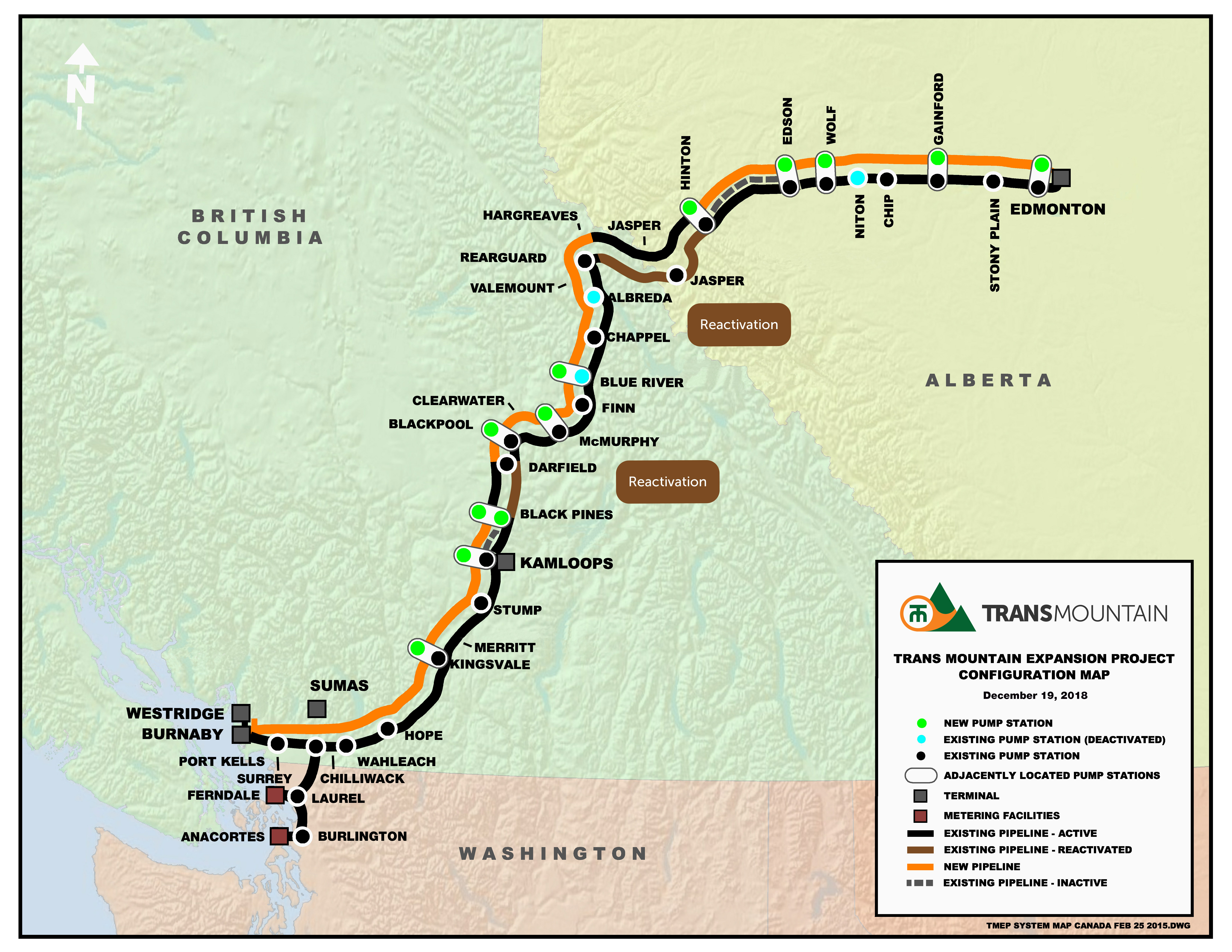 Map courtesy Trans Mountain