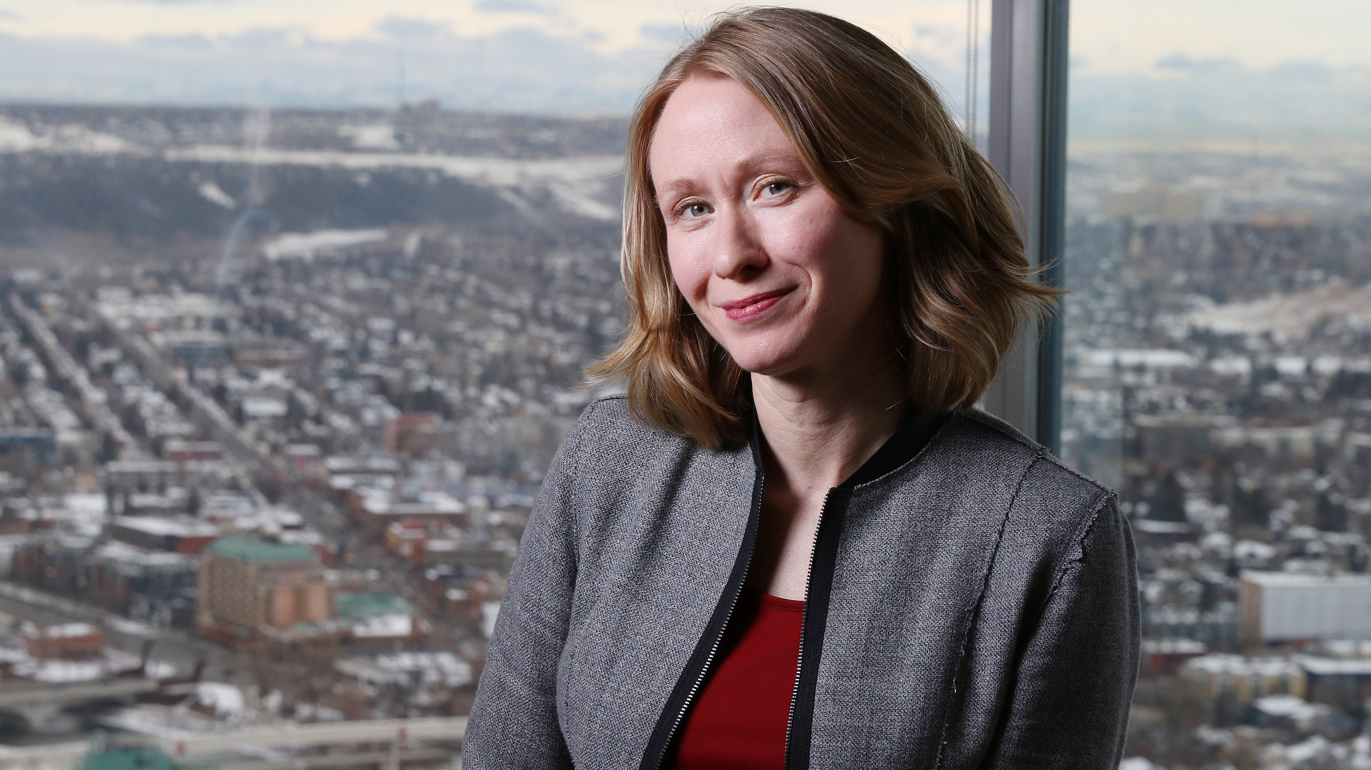Jackie Forrest, executive director of the ARC Energy Research Institute. Photograph for Canadian Energy Centre