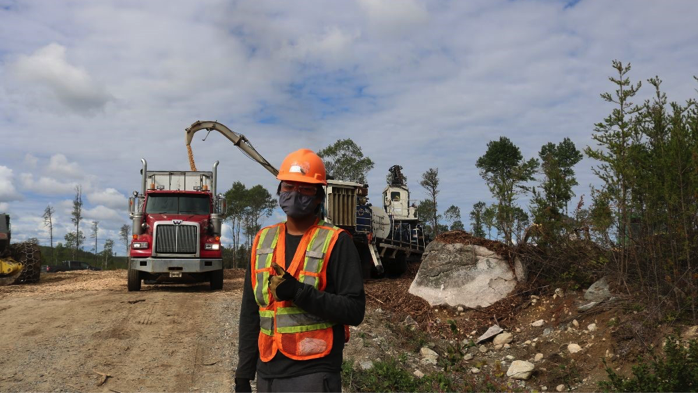 A participant in the Outland Youth Employment Program (OYEP), a partnership with Trans Mountain that provides training and work opportunities for Indigenous youngsters. Photograph courtesy Trans Mountain