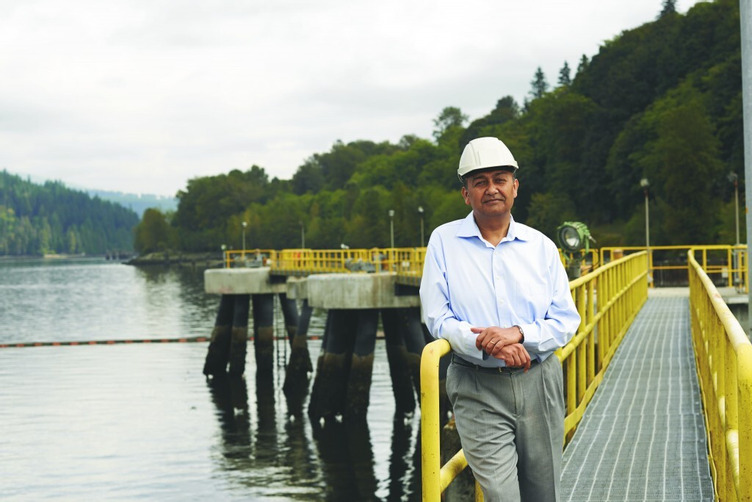 Trans Mountain master mariner Bikramjit Kanjilal.  Photo courtesy Trans Mountain Corporation
