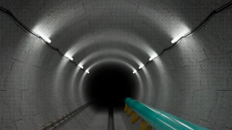 Artist's rendering of $500-million Line 5 tunnel project proposed by Enbridge to protect the pipeline under the Great Lakes. Photograph courtesy Enbridge