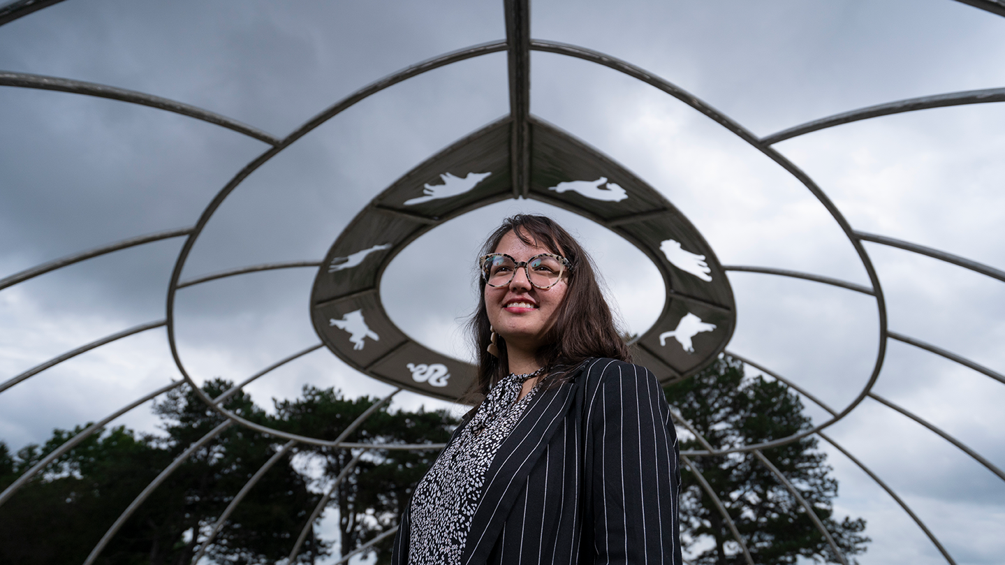 Laurentian University engineering grad Kaella-Marie Earle has been named to the Canada Energy Regulator's inaugural Indigenous Advisory Committee. Photo for Canadian Energy Centre