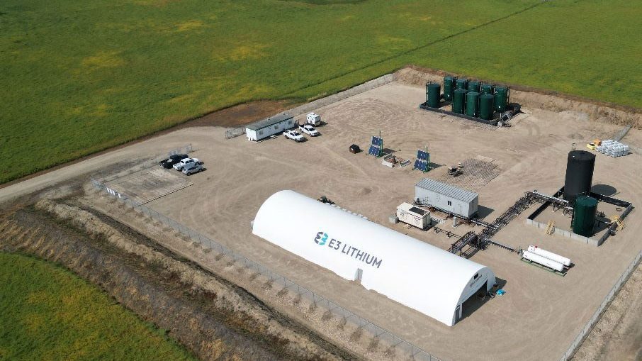 The E3 Lithium pilot plant near Olds, Alta