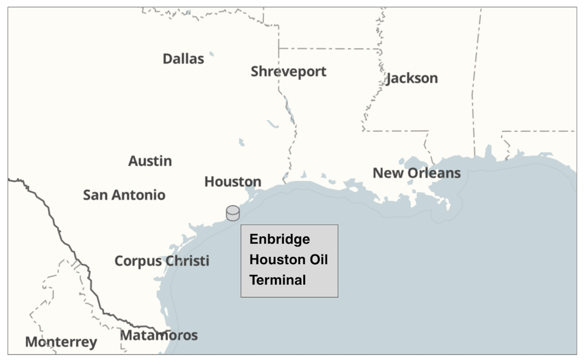 20260907 Map Enbridge Houston Oil Terminal