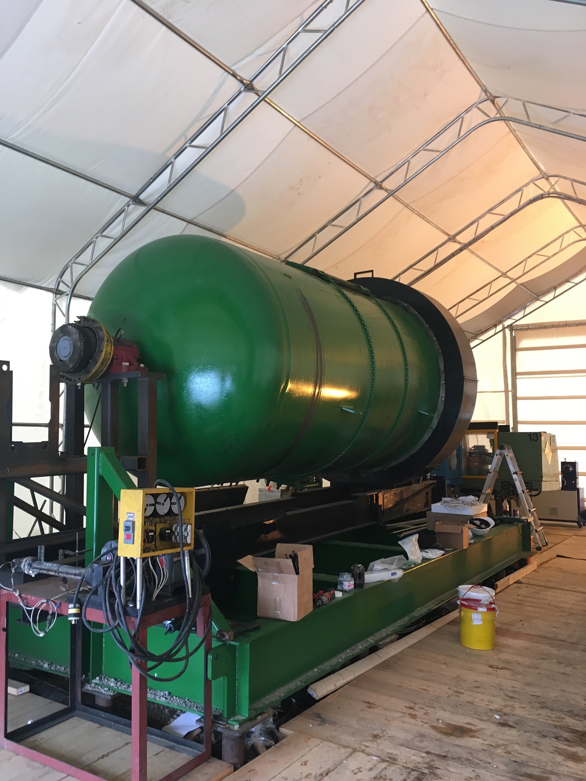 Carbon Upcycling Technologies is scaling up its system at the Alberta Carbon Conversion Technology Centre in Calgary. Photograph supplied for Canadian Energy Centre