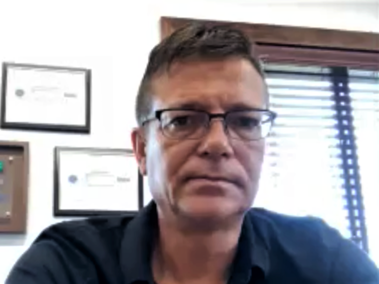 Matt Gordon, vice-president of Gordon Construction, based in Mahnomen, Minnesota.