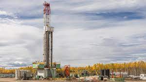 Shell drilling in the Groundbirch area of B.C. Photo courtesy Shell Canada