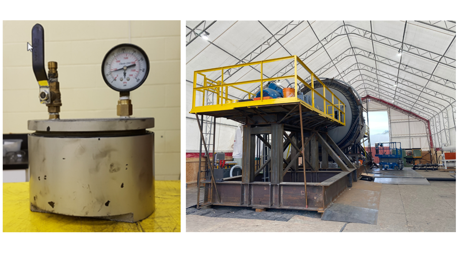 The Alberta Carbon Conversion Technology Centre enabled CUT to scale up its technology from lab-scale to fully operational. Photo courtesy Carbon Upcyclying Technologies